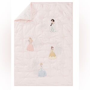 Pottery Barn Kids Disney Princess Castles Baby Quilt